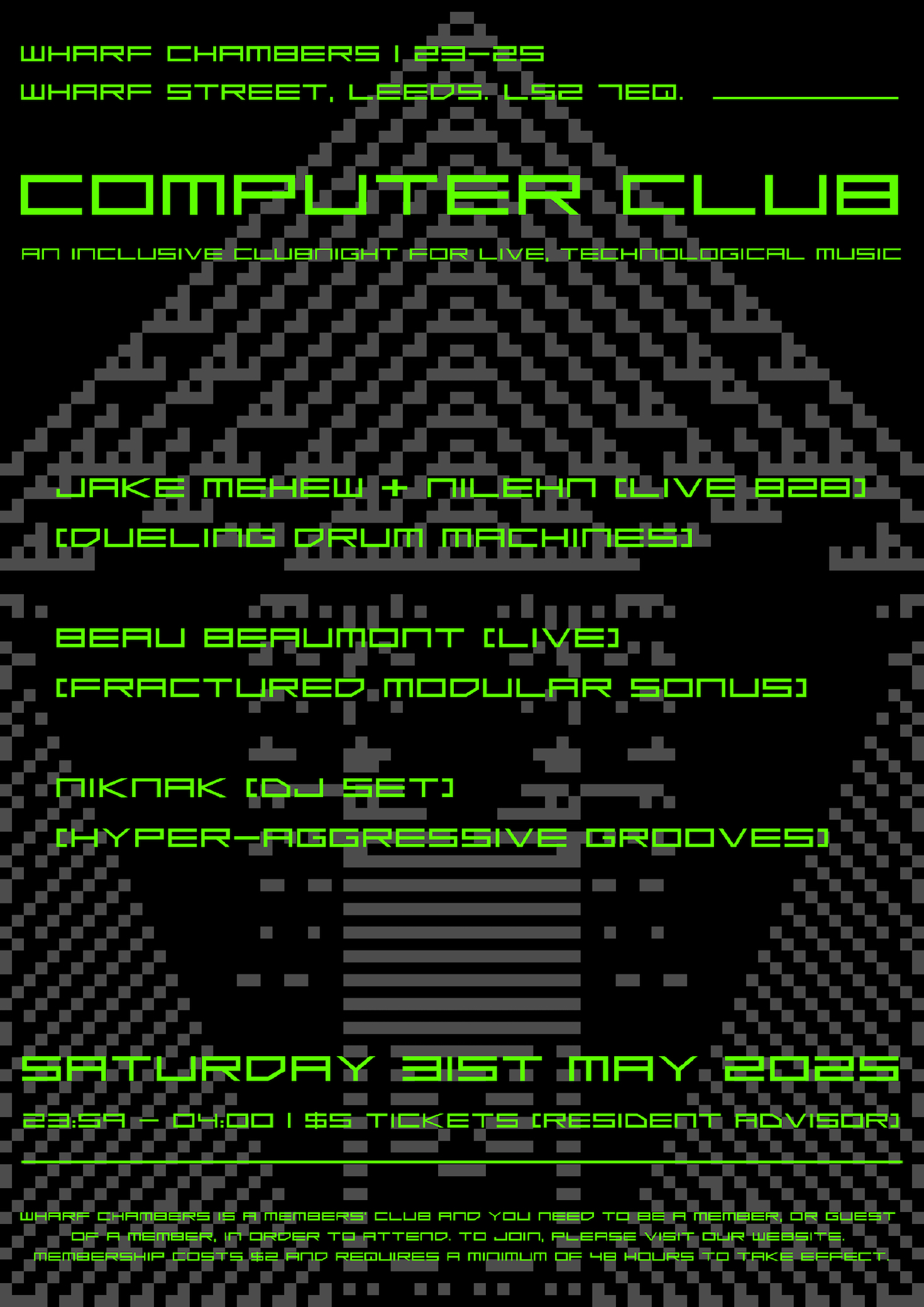 Computer Club v4.0 poster