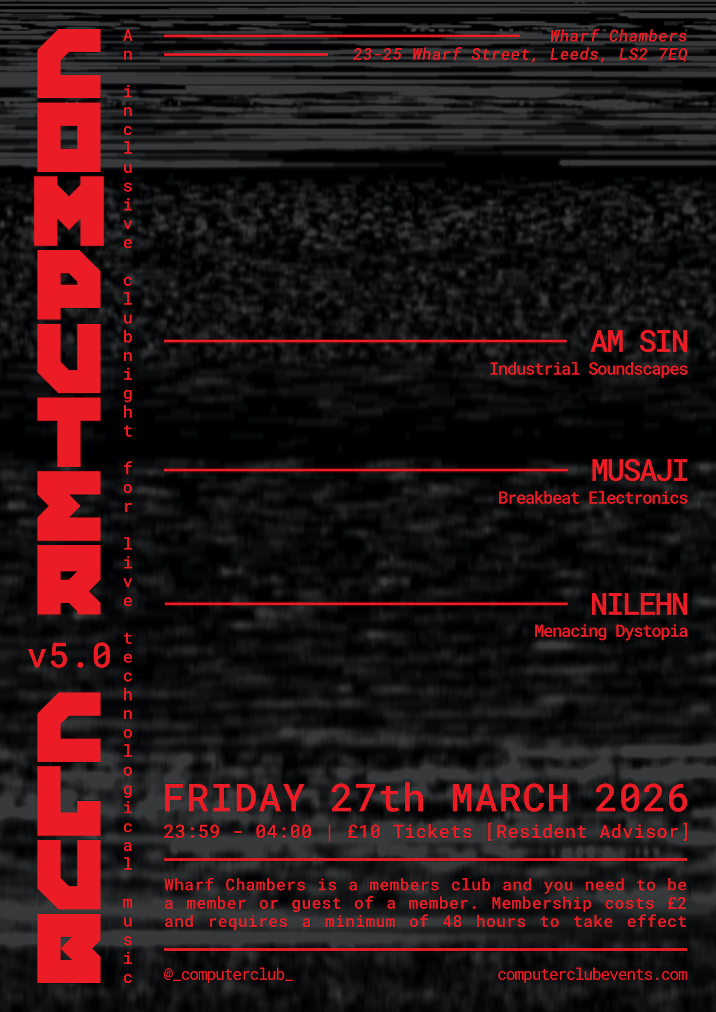 Computer Club v4.0 poster